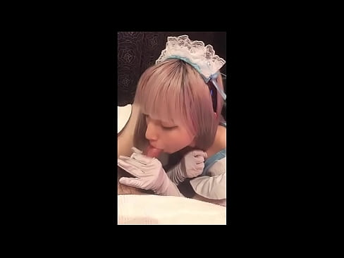 ❤️ Японски идол [mayuka], костюм на френска прислужница, част 1, свирка и дрънкане с лосион ❤️❌ Секс в bg.pornodil.ru ️